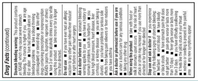 Naproxen Sodium Back Label (Naproxen Sodium Back Label)